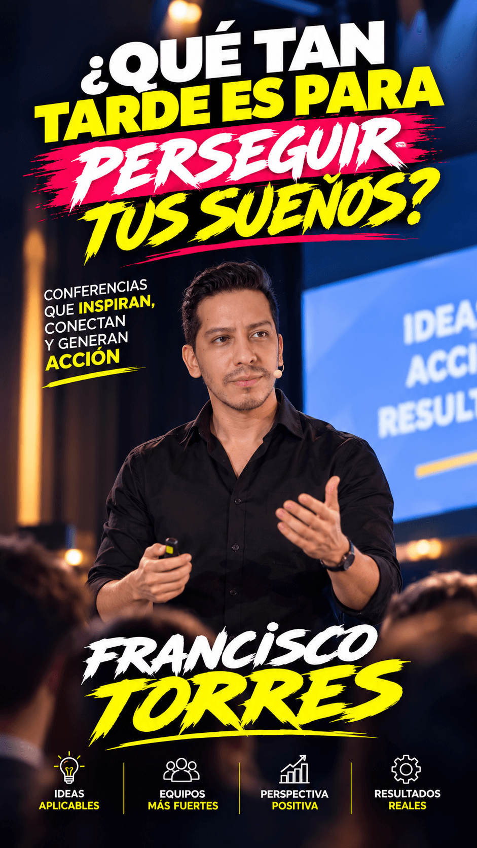 Francisco Torres Conferencista en Mérida
